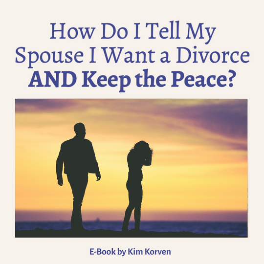 How Do You Tell Your Spouse You Want a Divorce – And Keep the Peace?